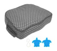 Hot Tub Booster Seat, Weighted SPA Booster Seat Cushion with Non-Slip Micro Dot Bottom, 40x32x13cm 3D Air Mesh Washable Spa Boosters Seats For Indoor Outdoor Quick Dry Bath Accessory(grey)
