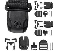 Hot Tub Cover Clips - 4 Sets Of Repair Kits For Broken Closing | Spa Cover Strap Hardware | Replacement Clip Fasteners With Keys And Slots For Others