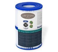 Hot Tub Filter Type VI Twin Pack Official Lay Z Spa Reusable Cartridge