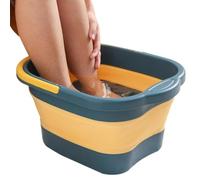 Hot Tub for Feet, Soothing Feet, Self Care, Relaxing Massage Therapy, Folding Foot Bath, Folding Foot Bath Tool, Foot Diving Tub with Massage Roller,