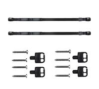 Hot tub lid locking straps | Heavy adjustable wind straps for spa | covers | External attachment strap securing | Easy Install Safety Bracket | Bubble Cover Tape
