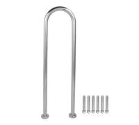 Hot Tub Safety Handrail U Shaped 304 Stainless Steel Anti Slip Swimming Pool Hand Grab Rail for Dock Deck Boat Secure Sturdy Durable Bathtub Accessory