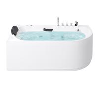 Hot Tub SAYULA 1700 x 800 mm White Right Hand