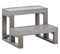 Hot Tub Steps Step Stool Synthetic Grey Limay