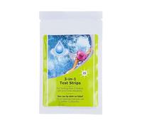 Hot Tub Test Strips, 25 Strips for Hot Tubs, Spa, Pool Water Testing Kit Accurate 3 in 1 Quick Dip Tester 3 in 1 for pH,Total Alkalinity,Free Chlorine and Bromine