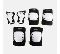 Hot Tuna Kids Knee Pads Elbow Pad Wrist Guards Protective White M