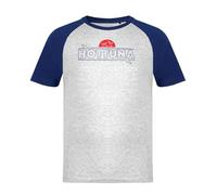 Hot Tuna Mens Crew T Shirt Grey Raglan XXXL