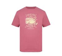 Hot Tuna Mens Crew T-Shirt Red Vanilla S