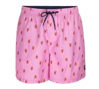 Hot Tuna Mens Swim Shorts - Pink SM Logo XL