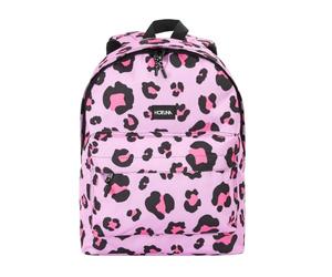Hot Tuna Unisex Campus Backpack Pink Cheetah One Size