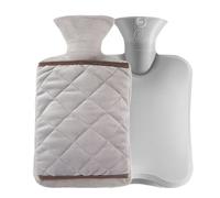Hot Water Bag - 11.81 Inch Cotton Plush | Rechargeable Leak-Proof Covered Pocket Winter Warmer in PVC - 1000ml 2000ml Comfortable Indoor and Outdoor Safe for Teen Girls, The