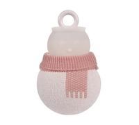 Hot Water Bag | 320 ml Thick Snowman Shape Warmer with Cover, Silicone Hot Water Bag, for Hands Home Travel Winter Cold Christmas