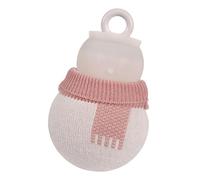 Hot Water Bag | 320 ml Waterproof Snowman Theme with Case - Silicone Hot Water Bag, for Women Home Travel Winter Cold Christmas Relaxation Comfort