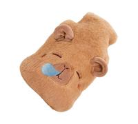Hot Water Bag | Capibara Cartoon Design Soft Non-Drip Pack | Thermohole - For Travel School Camping For Children Women Men In Winter For Legs Hands Shoulders Neck Back