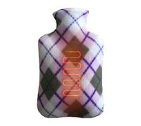 Hot Water Bag, Hand and Foot Warmer, 2L Comfortable Hot Water Bag, Winter Must-Have Hot Water Bottle for Girlfriend, Mother, Dad, Valentine's Day