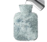 Hot Water Bag, Hot Water Bottle, Heated Bottle with 1000ml Hot Water Bag, Small Hot Water Bottle, Winter Hand Warmer, Foot Warmer with Cover for Feet and Hands