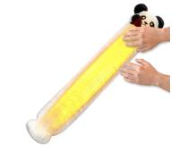Hot Water Bag - Reusable 2.4L Thermal Compress, Soft Plush Hot Water Bag, Durable Leak Resistant Material, Ergonomic Shape with Comfortable Grip | Heat Relief for Back Feet Neck Hand