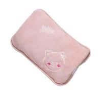 Hot Water Bag - Short, 27x19x4 cm | Hot Water Bottle | ot ater Bag with Soft Plush | Reusable Heat For Neck, Back, Shoulders And Legs, Support For Home, Work And