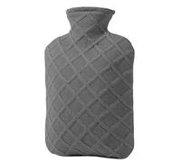 Hot Water Bag with Cover 1.2L - Heat Pack for Cramps, Removable Leakproof Heat Retention 4-6 Hours with Cover for Camping Travel School Winter Neck Shoulder Hand Back N