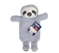 Hot Water Bottle 1 Litre | Available in Schnauzer Koala Penguin and Sloth | Cute and Cuddly Plush Animal Water Bottles for Adults and Kids (Sam The Sloth)