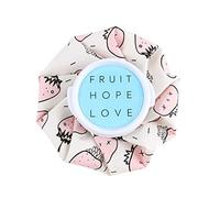 Hot Water Bottle 1 Pcs Cartoon Hot Water Bottle Bag Dual Use Summer Ice Reusable Knee Head Leg Relief Pain Hand Warmer Household Items(White)