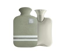 Hot Water Bottle 1000/2000Ml Hot Water Bottles Bag Water-Filling Hot-Water for Female Warm Belly Hands and Feet Keep Hand Warmer WaterBag(Green 1000ml)