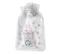 Hot Water Bottle, 160ml Hot Portable - Foot Warmer, Pouch Small Water Bladder Cushion for Shoulder, Waist, Hands