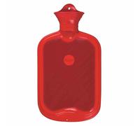 Hot Water Bottle 2 Litre Red Heat Packs Bedding Neck Shoulders Natural Rubber