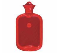Hot Water Bottle 2 Litre Red Heat Packs Bedding Neck Shoulders Natural Rubber