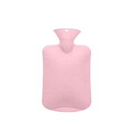 Hot Water Bottle 2 PCS Thick Hot Water Bottles Portable Rubber Winter Warm Bag Hand Warmer Girls Pocket Feet Bottle(Pink-1000ml)