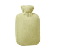 Hot Water Bottle, 2000/1000ml Cute Hand Warmer Hot Water Bag Heat Warm Hot Water Bottle Water Filling Keeping Coldproof Big Soft Reusable(Green 1000ml)