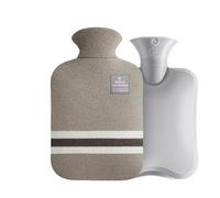 Hot Water Bottle 2000ml Hot Water Bag Warm Belly Injection PVC Portable Flannel Hand Warmer Bed Feet Warming Hot-Water Cover(2000ml A03)