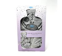 Hot Water Bottle and Socks Cosy Me to You Gift Set for Girls and Ladies Grey