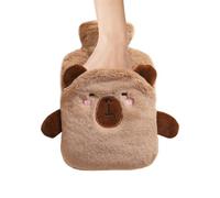 Hot Water Bottle - Animal Design Water Bottles, Hot Waters Bag, Cartoon Hoott- Bottles Bag, Htot-Watrr Pouch with Plush Cover, for Menstrual Shoulder Recovery Muscle Women Kids Travel Bed
