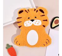 Hot Water Bottle, Animal Plush Hot Water Bottle, Cute & Cozy Leak-Resistant Hot Water Bag for Hand, Feet, Neck & Shoulder Pain Relief, Hot/Cold Dual-Use Portable Warmer for Adults (Orange)