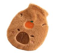Hot Water Bottle, Capybara Winter Warming, Cute Stomach Warmer Featuring Soft Plush Design, Personal Care Accessory Equipped for Patients, Elderly, Students, Athletes, Office, Car, Sofa