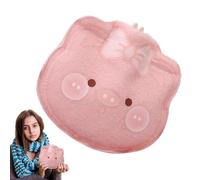 Hot Water Bottle for Bed - Heat Water Bag Cute Cartoon Warm Bag,Comfortable Stuffed Animal Heated Bottle for Students, Offices, Families