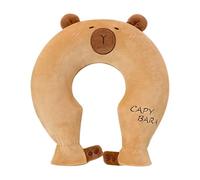 Hot Water Bottle for Cervical Spine,Cute Capybara U-Shape Warming Supplies | Hot Water Pack | for Offices School Outdoor Travel Hotel Night Holiday Period Animal Neck Spine Calmy