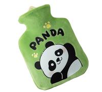 Hot Water Bottle for Relieving Cramps, Panda Pattern, Leak-proof Hand Warmer, Hot Water Bag, for Neck and Shoulder and Waist Hand Camping Car Women