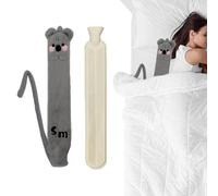 Hot Water Bottle for Winter - Winter Long Hot Water Bottle 2L Bag,Large Capacity Hand Warmer Bed Warmer with Soft Cover for Bed