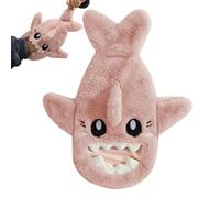 Hot Water Bottle - Hand Warmer Pocket Bag | Shark Shaped Heating Bag, Thermal Rubber Comfort Pack for Carrying Pain Te