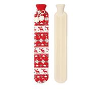 Hot Water Bottle - Hot Water Bag | Rubber Warm Water Bag, Portable Warm Water Bag, Discomfort Aid Hot Cold Water Bottles, Both Hot and Cold Water Bag for Back, N