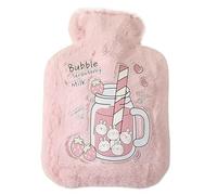 Hot Water Bottle Hot Water Bottle Bag for Girls Plush Shoulder Hand Warmer Heat Pack Warm Belly Instant Winter Heating Pad(PK)