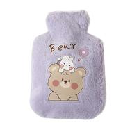 Hot Water Bottle Hot Water Bottle Bag for Girls Plush Shoulder Hand Warmer Heat Pack Warm Belly Instant Winter Heating Pad(ZX)