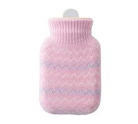 hot Water Bottle, Hot Water Bottle Injection Water Explosion-Proof Hand Warmer Portable Winter Student Warm Water Bag/Pink(Pink)