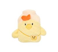 Hot Water Bottle Hot Water Bottle with Cover 0.3L 0.4L 0.5L 1L Hot Water Bag for Period Neck Shoulder Feet Warmer Hot Water Bag(Chicken 400ml)
