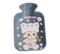 Hot Water Bottle, Hot Water Bottle with Lid - Winter Hot Water Bottle 500ml Hot Water Bottle, Soft Warmer with Large Capacity Heating Pad for Hands and Waist