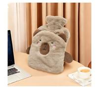 Hot Water Bottle - Lovely Plush Hand Warmer Bag with a Pocket for Inserting Hands, Heating Bottle for Babies and Adults for Heat Supply