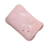 Hot Water Bottle, Portable Bottle Warmer, Long-Lasting Heat for the Neck, PVC Heating Pad, Hot Water Bottle with Soft Cover, for Outdoor, Home, Office, School, Indoor
