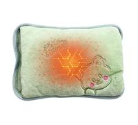 Hot Water Bottle - Rechargeable Electric Warmer, Plush Protective Sleeve, Gentle Heating Pad | Heated Bag with Long Lasting Warmth Circulation, Calming Full Body Ease for Cramps Tension During Home